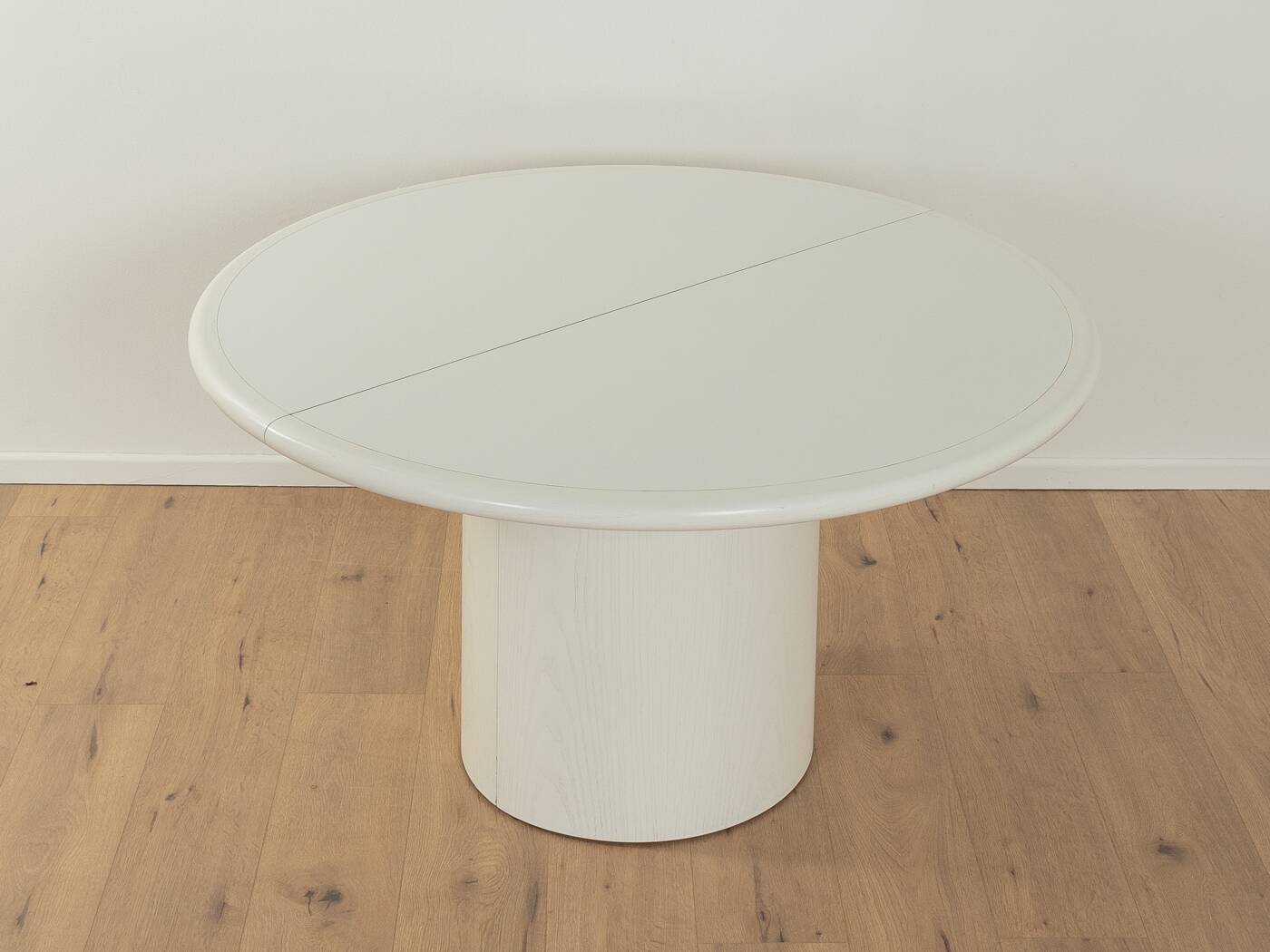 Postmodern extendable dining table from the 1980s