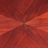 Søren Georg Jensen Kubus Radial Teak Coffee Table, Denmark, 1960s