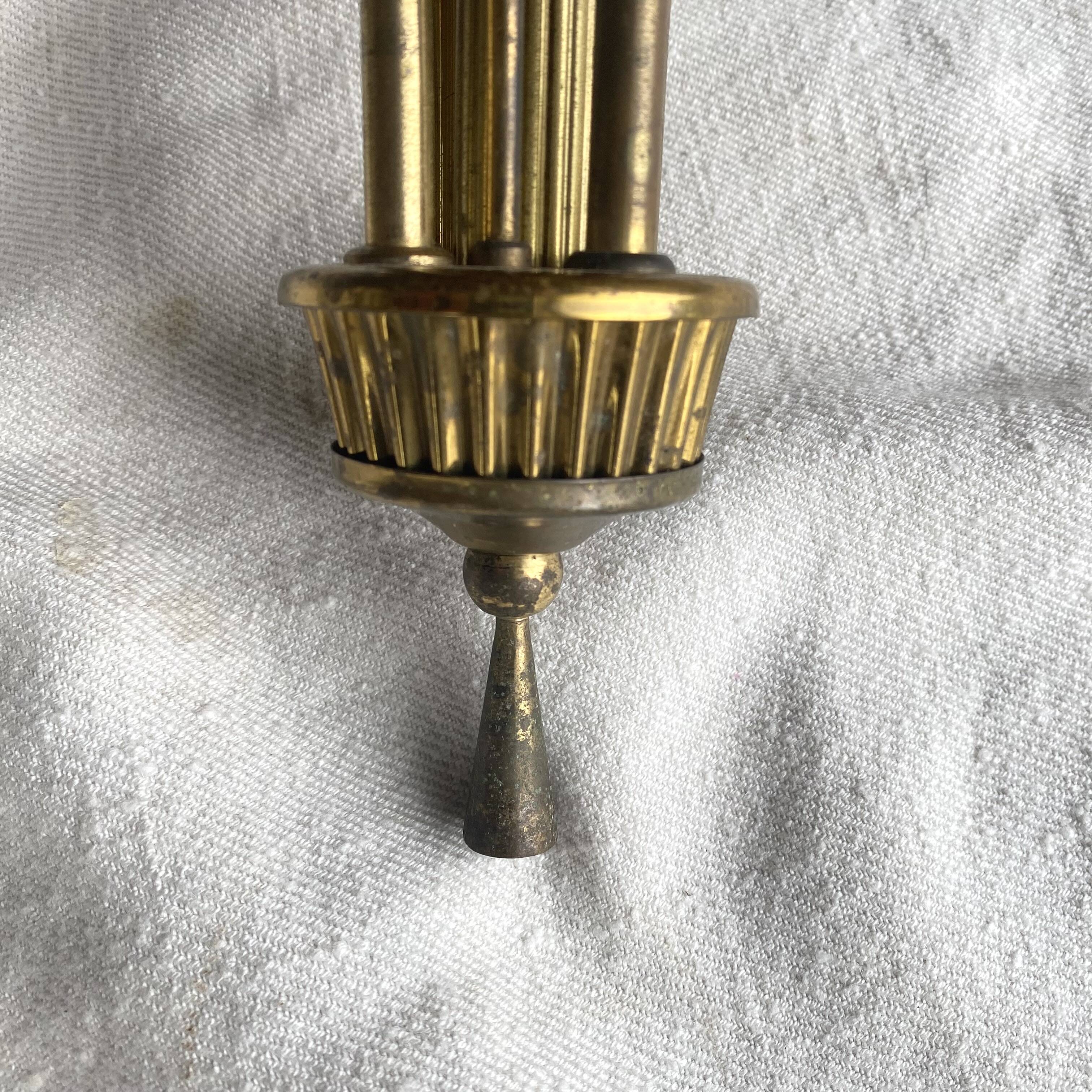 50s-60s tulip chandelier, modernist style