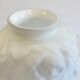 Art Deco glass paste ball vase