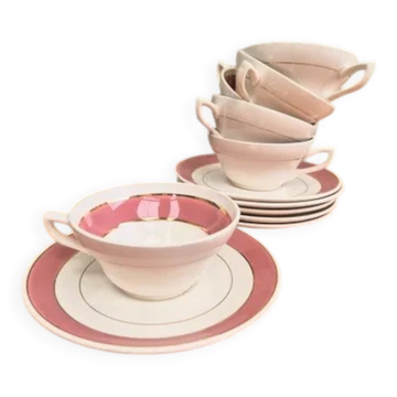 6 tasses à café vintage