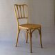 2 caned bistro chairs, Horgen Glarus (Switzerland), around 1925 - no Thonet.
