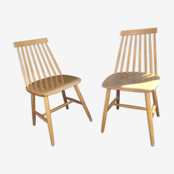 Pair of fanett chairs by Ilmari Tapiovaara