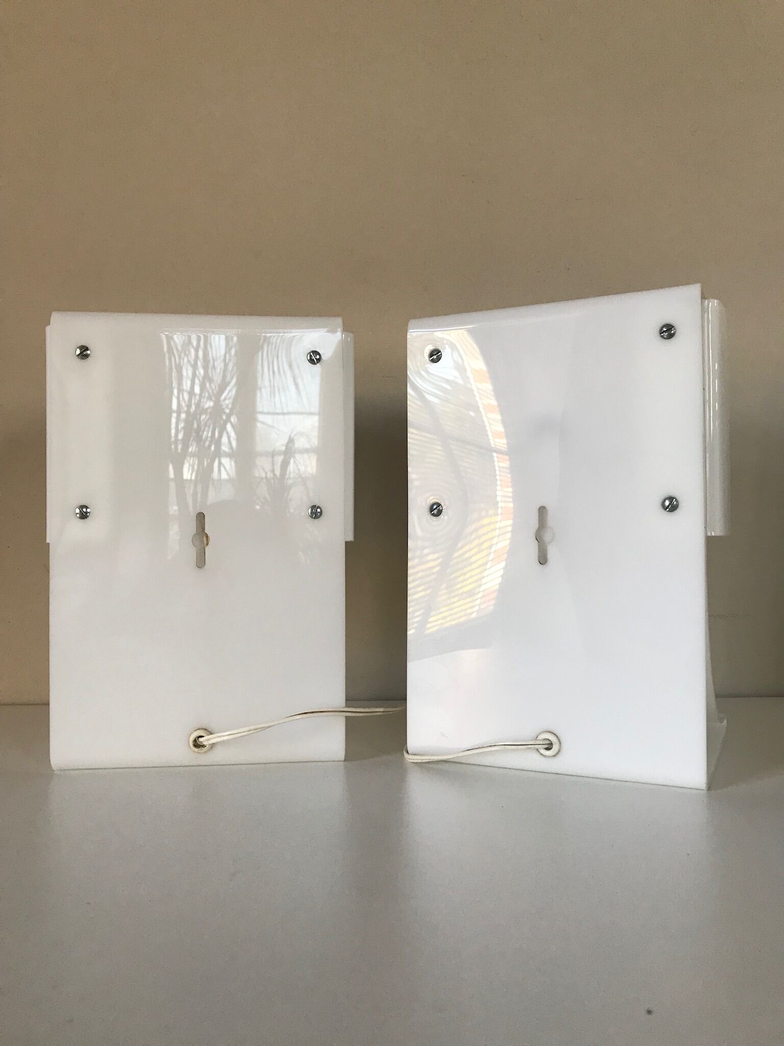 Paire de lampes frère édition Chabrières années 70