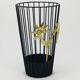 Brass Umbrella Stand Coq by Walter Bosse Mid-Century for Herta Baller, 1950s