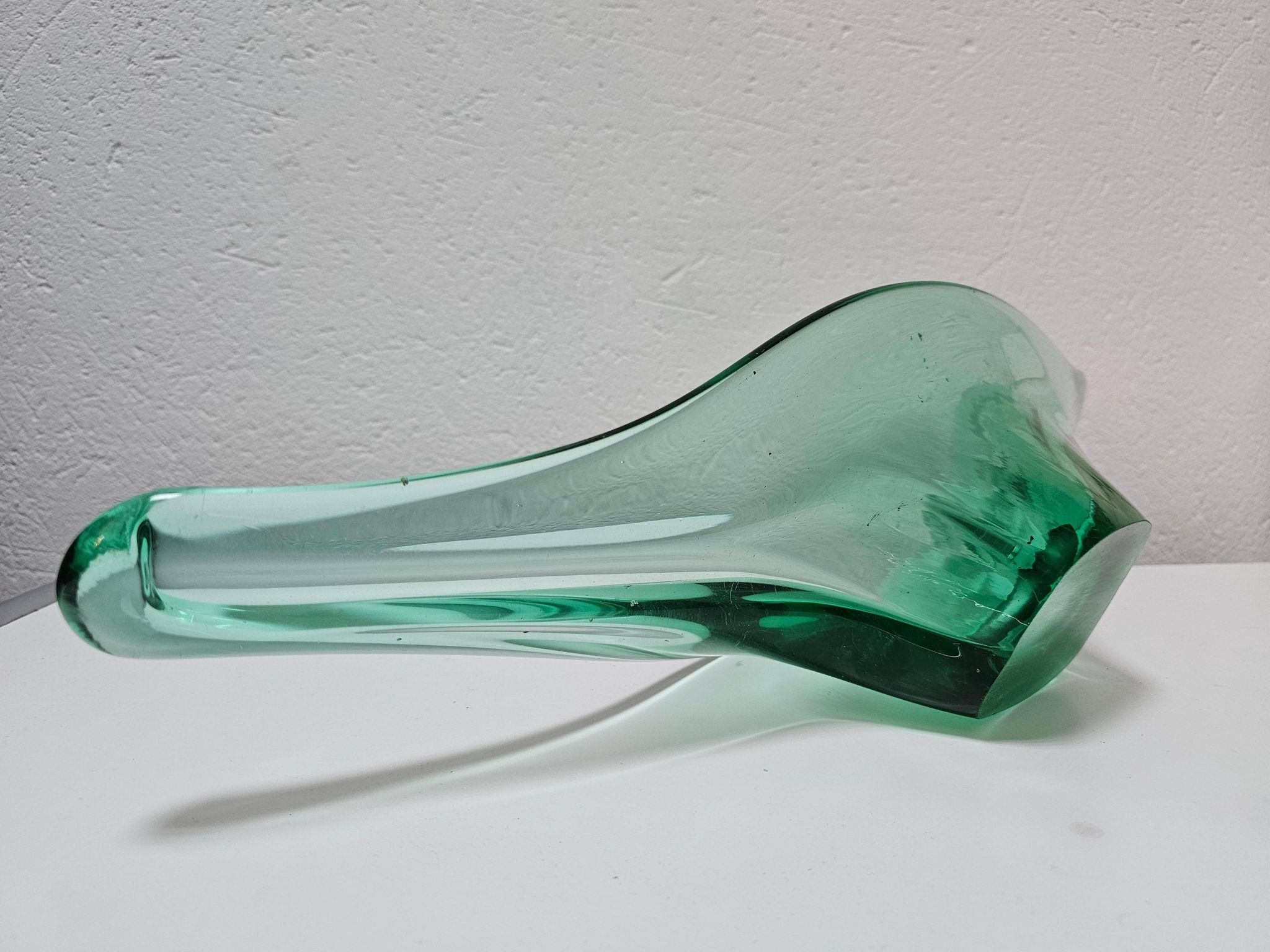 XXL Murano glass bowl in the shape of a gondola, 1960s