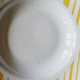 Set of 5 soup plates FB Badonviller