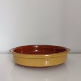 Plat rond en terre cuite