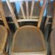 Ensemble de 10 chaises bistrot années 1950-60 vintage Luterma