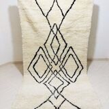 Tapis marocain en laine berbère 153 x 97cm