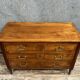 Louis XVI period Grenobloise chest of drawers in marquetry around 1760 opening on the front with 4 out of 3 drawers