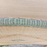 Rattan headboard