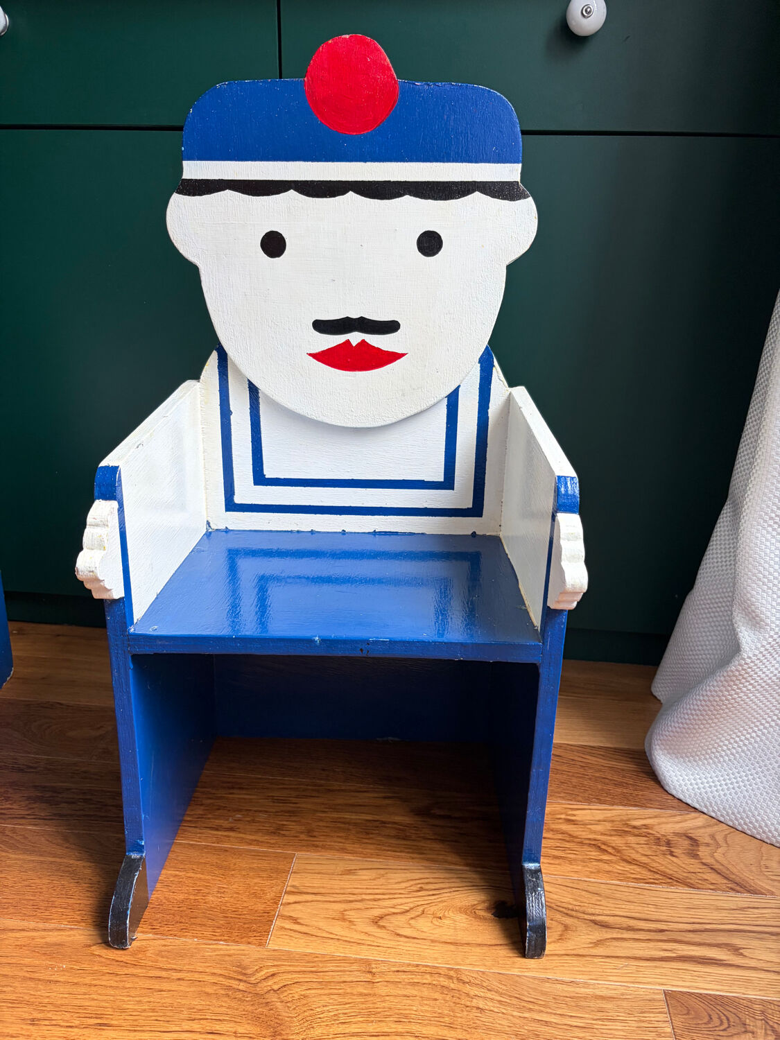 Pair of children's sailor armchairs