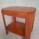 Art Deco mahogany coffee table