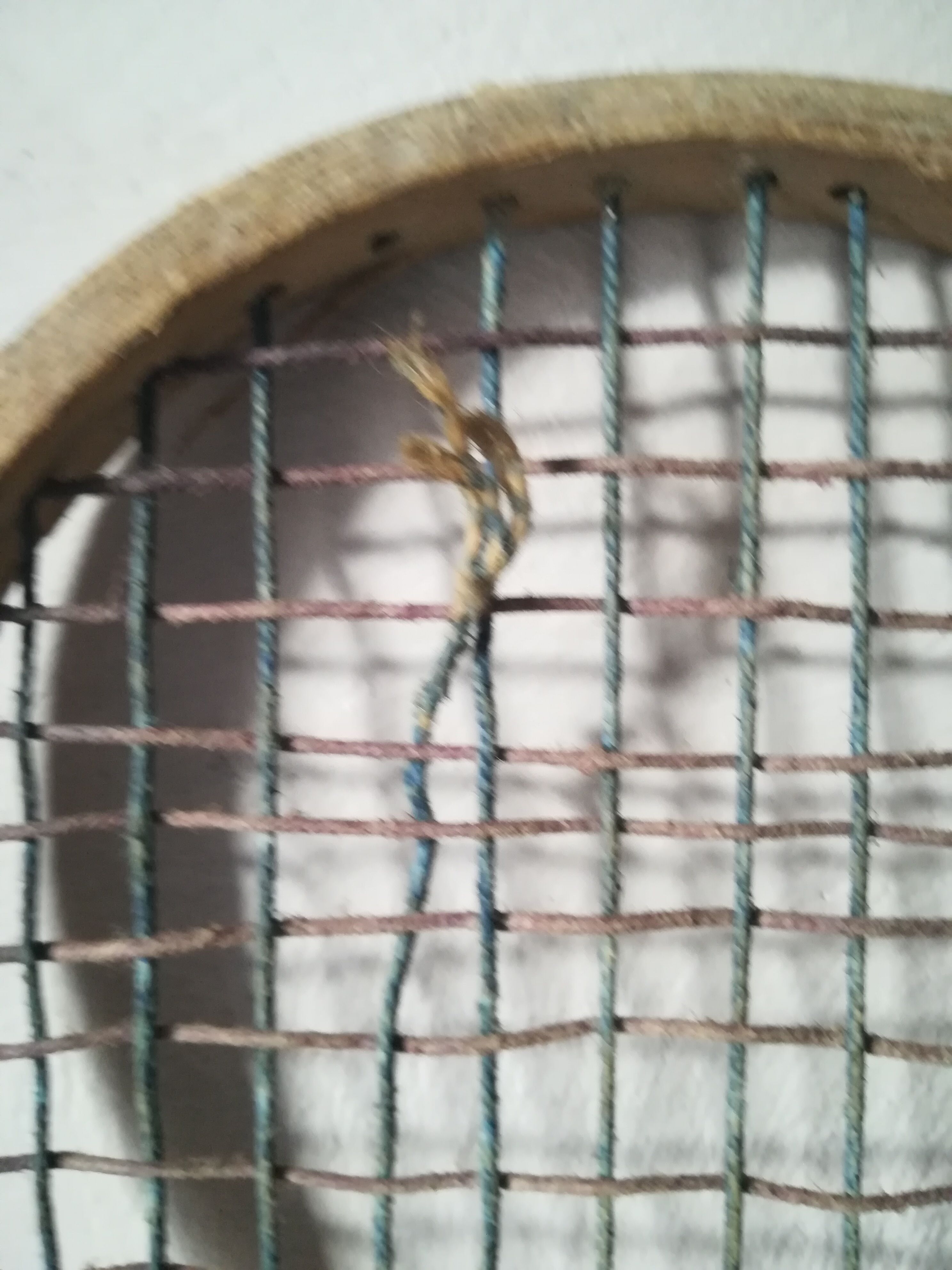 Duo of old wooden snowshoes