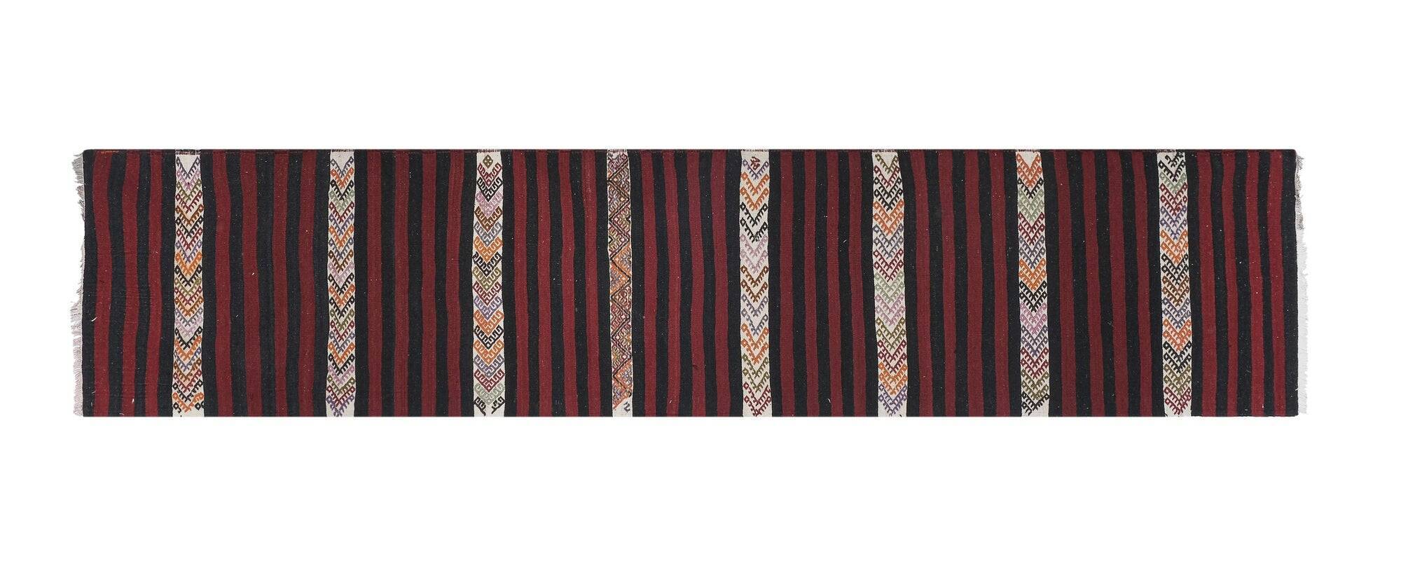 Vintage Turkish hallway rug 68x310 cm