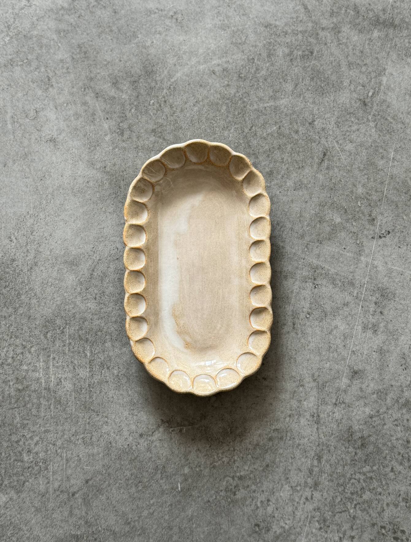 Oval Daisy Bowl