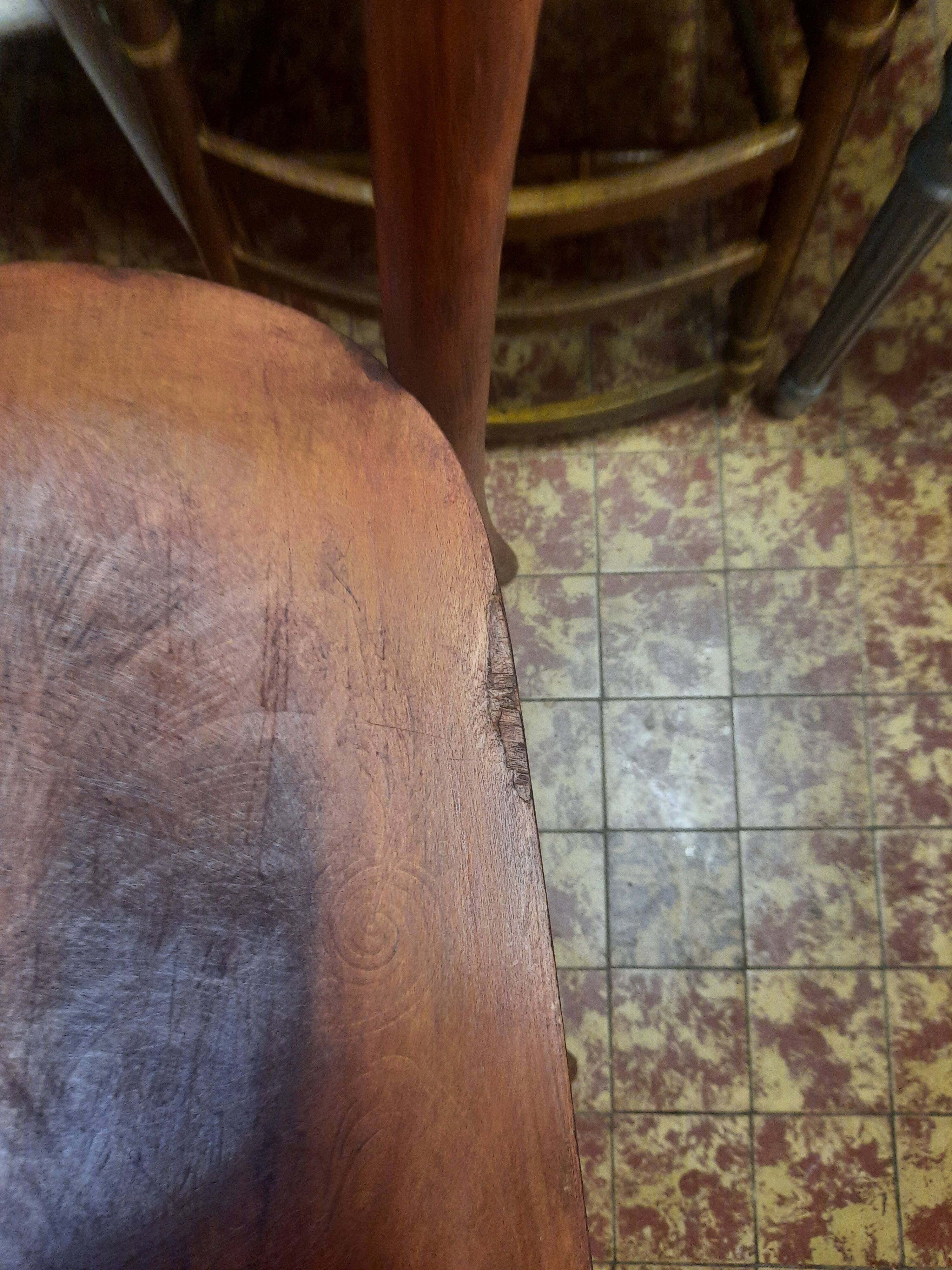 Pair of bistro chairs