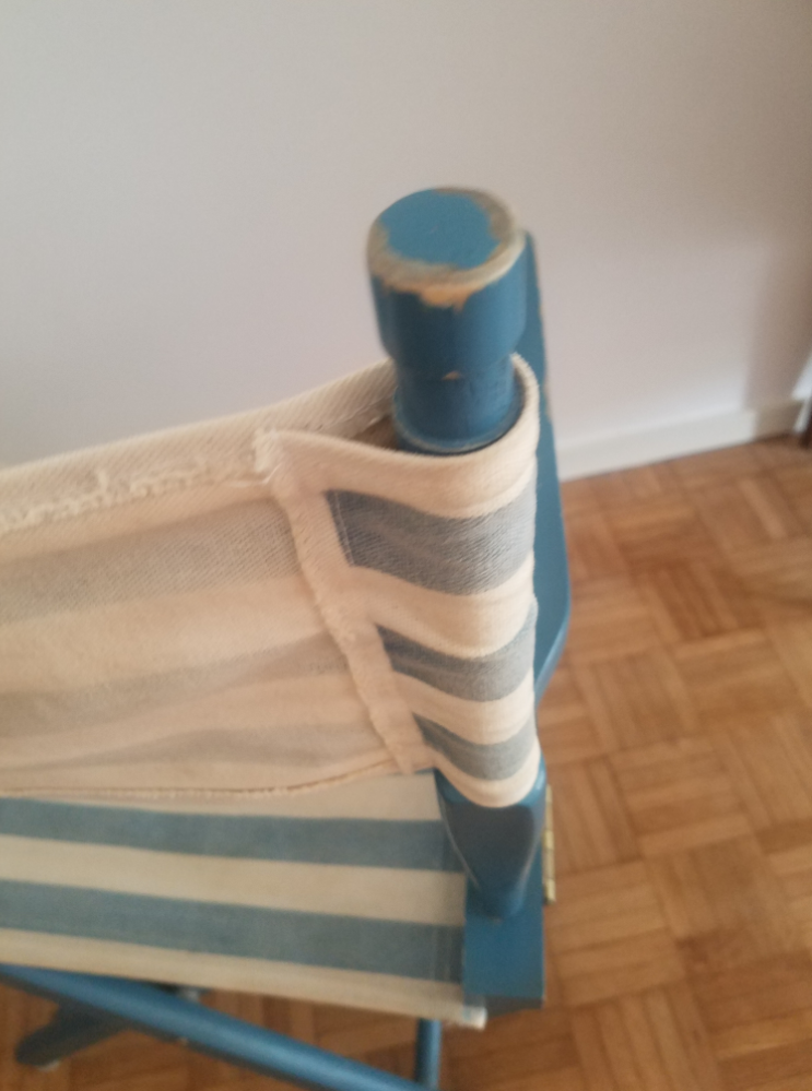 Vintage director's chair