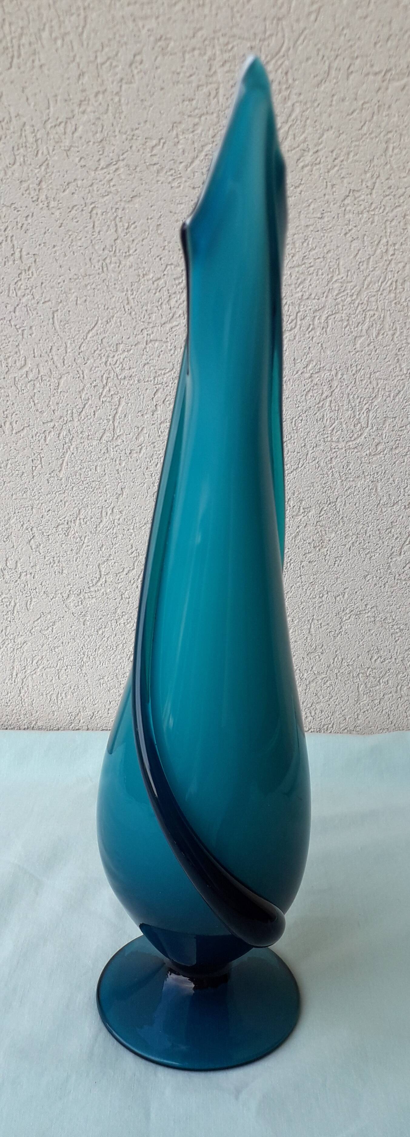 Murano glass vase Fratelli Toso