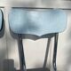 Chaises de cuisine années 60 , Formica et chrome