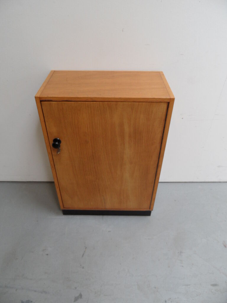 Vintage school cabinet