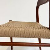 Restored Model 75 chair by Niels O. Möller, 1950s