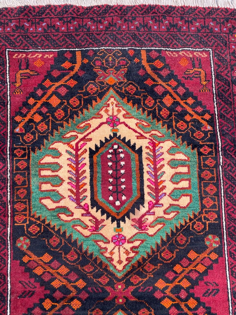 Vintage carpet belutch turkmen 106x188 cm