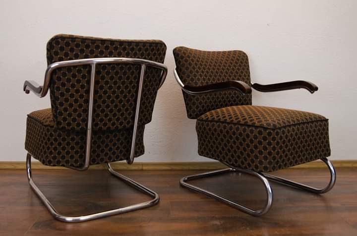 Cantilever Bauhaus Chair By Mucke Melder 1930s Selency