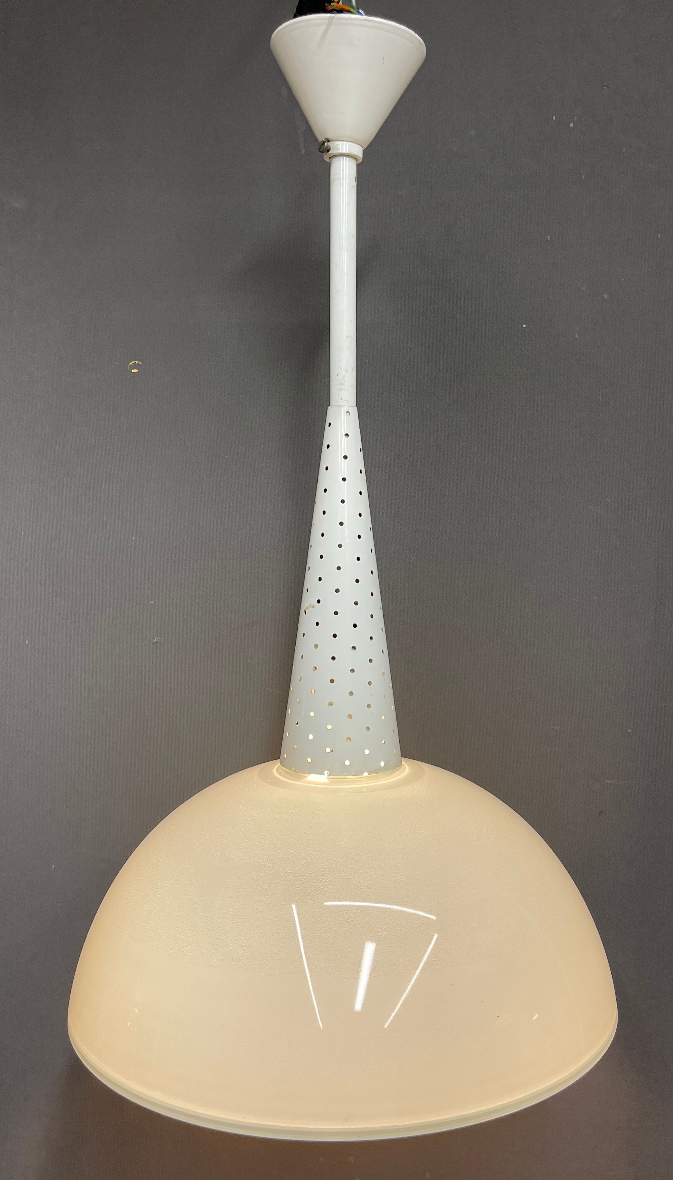 Holophane industrial chandelier