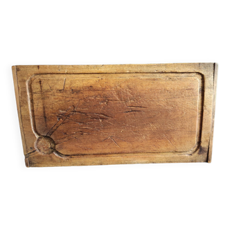 Vintage French wooden chopping board