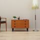 Commode en teck, design danois, années 1970, production : Danemark