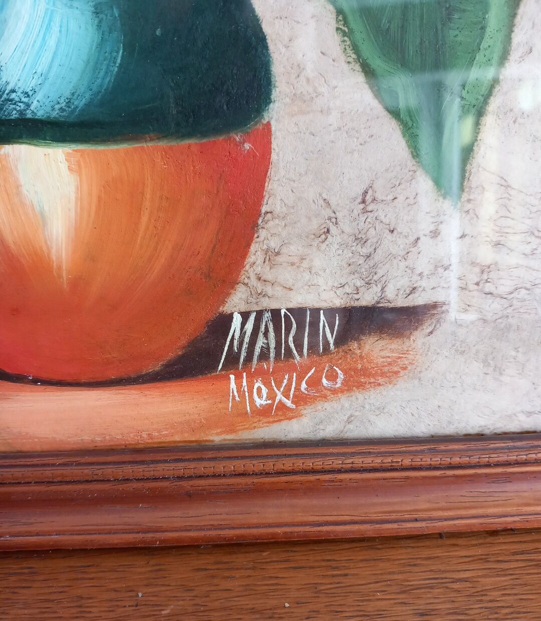 Triptych of Amate Art Marin Mexico