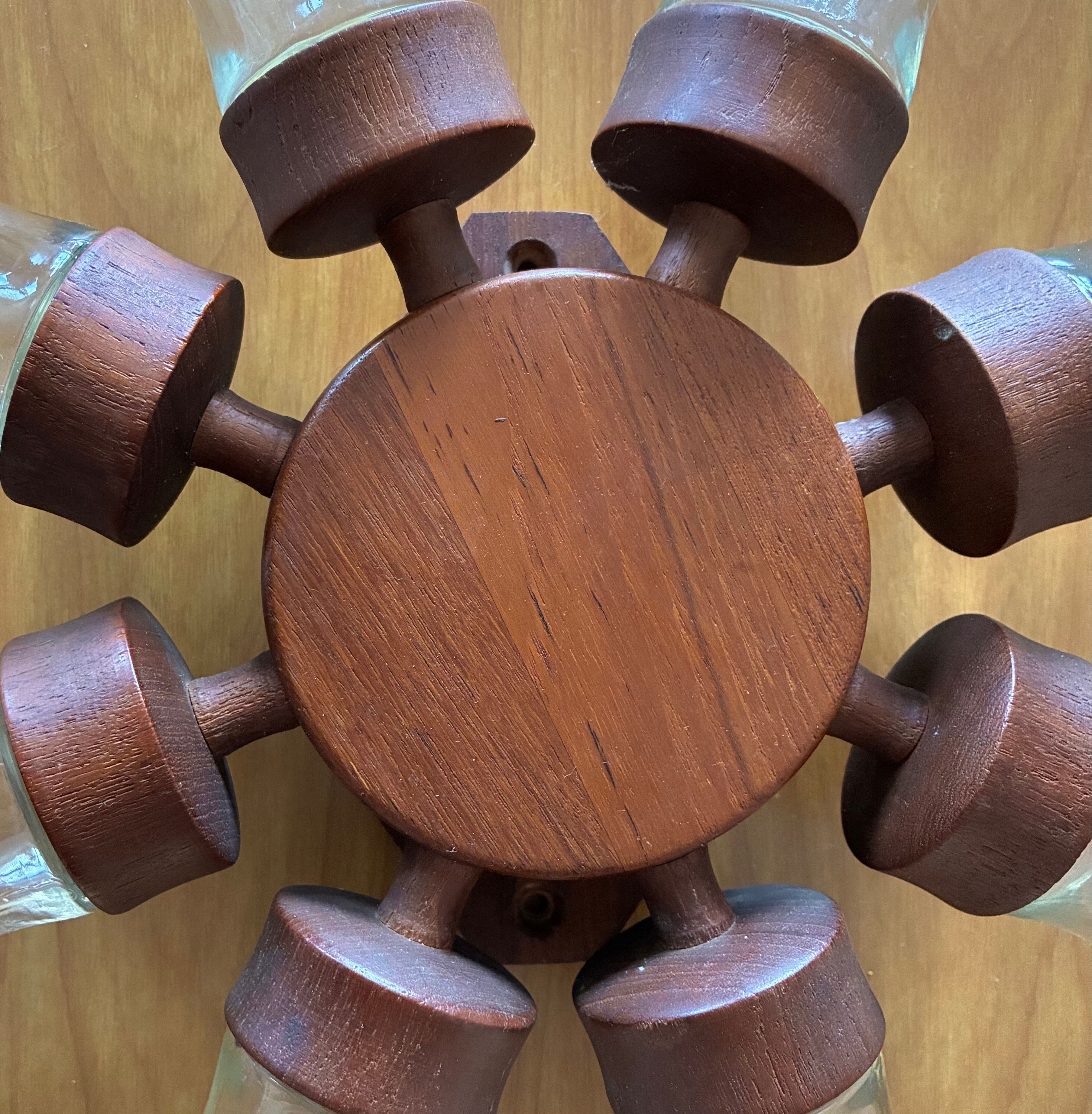 Vintage 70s spice rack