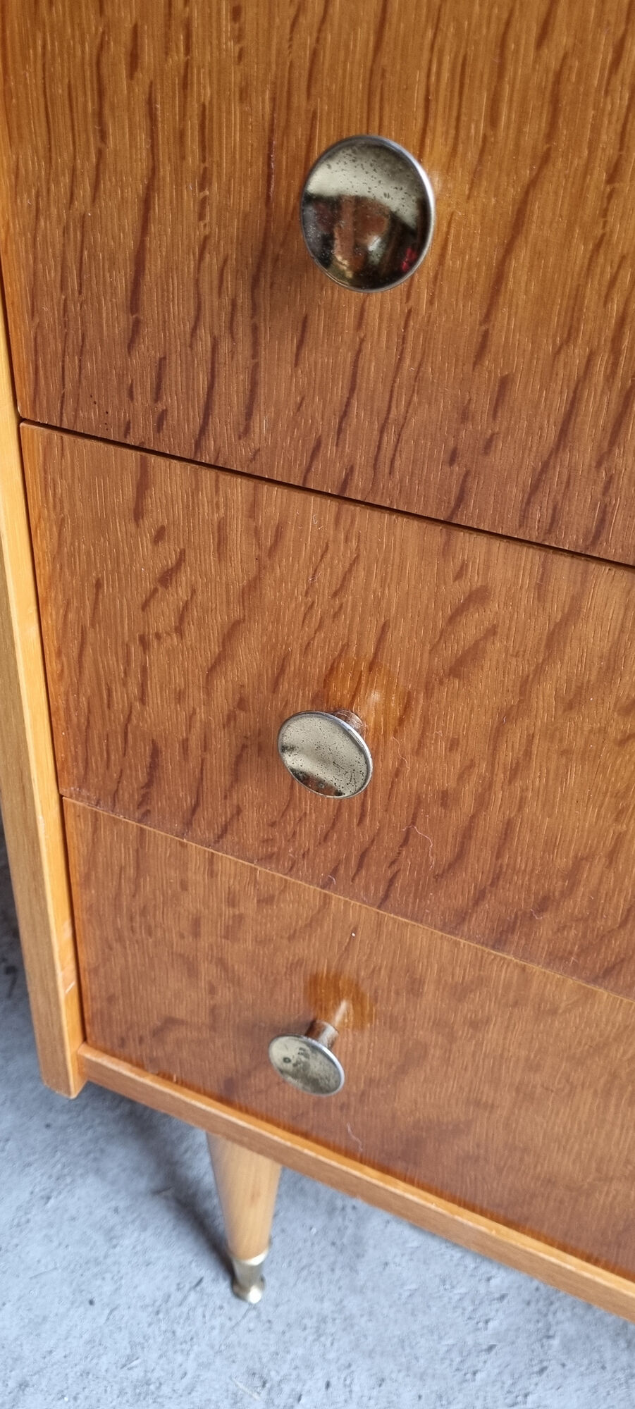 Secretary desk, vintage, 50s - 60s
