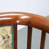 Josef Hoffmann Variation of Art Nouveau "Fledermaus" Sofa