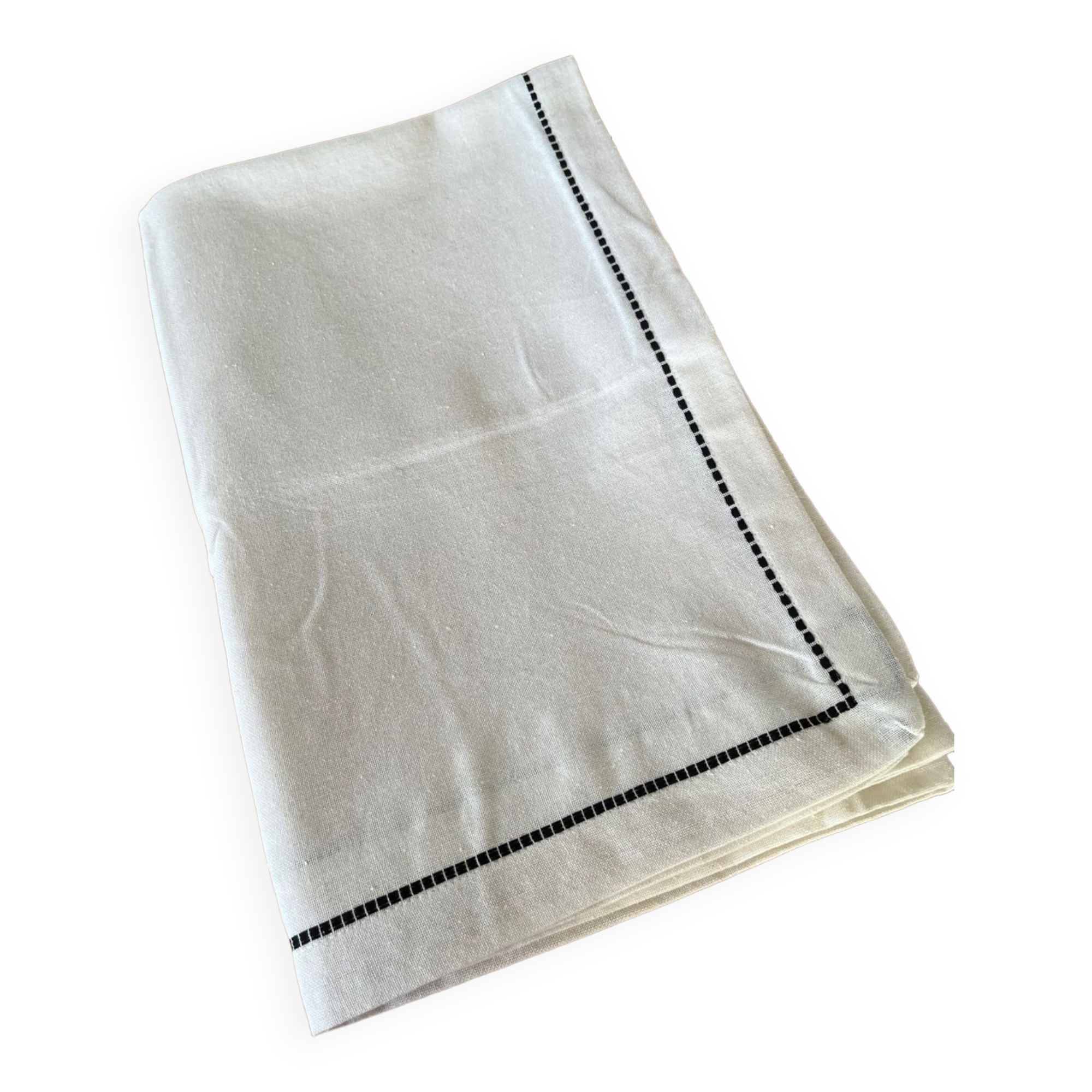 Embroidered cotton tablecloth