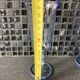 Blue glass flutes