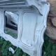 Vintage wooden wall coat rack