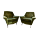 Suite de 2 fauteuils de style Gio Ponti - Suite de 2 fauteuils de style Gio Ponti