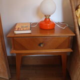 Lampe de chevet en verre