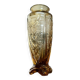 Yellow art deco vase