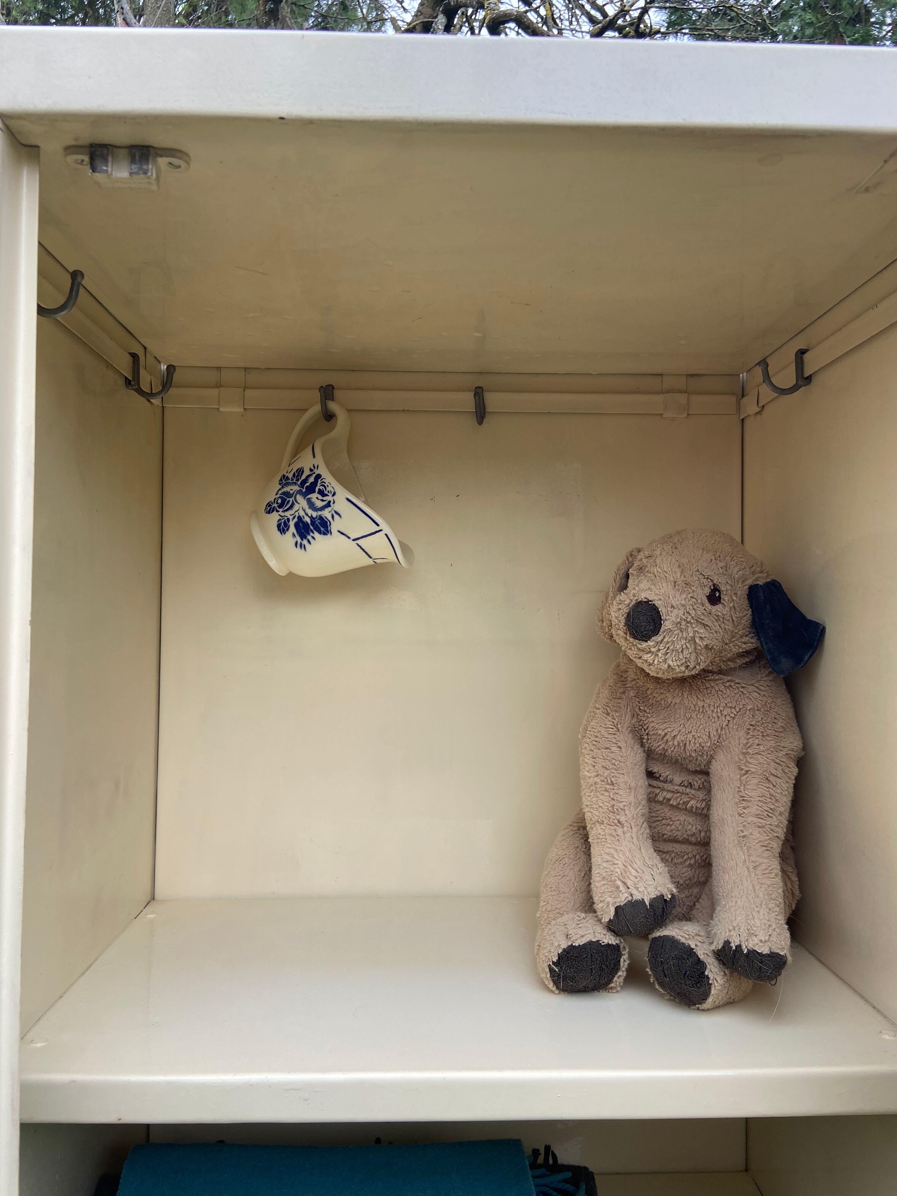 Vintage metal cabinet 1950