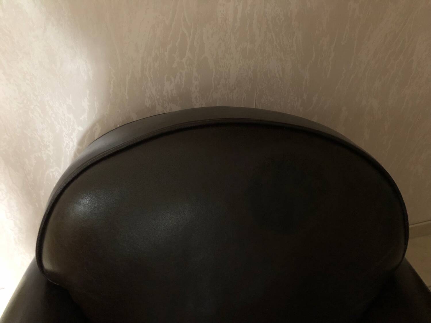 Vintage leather club chair