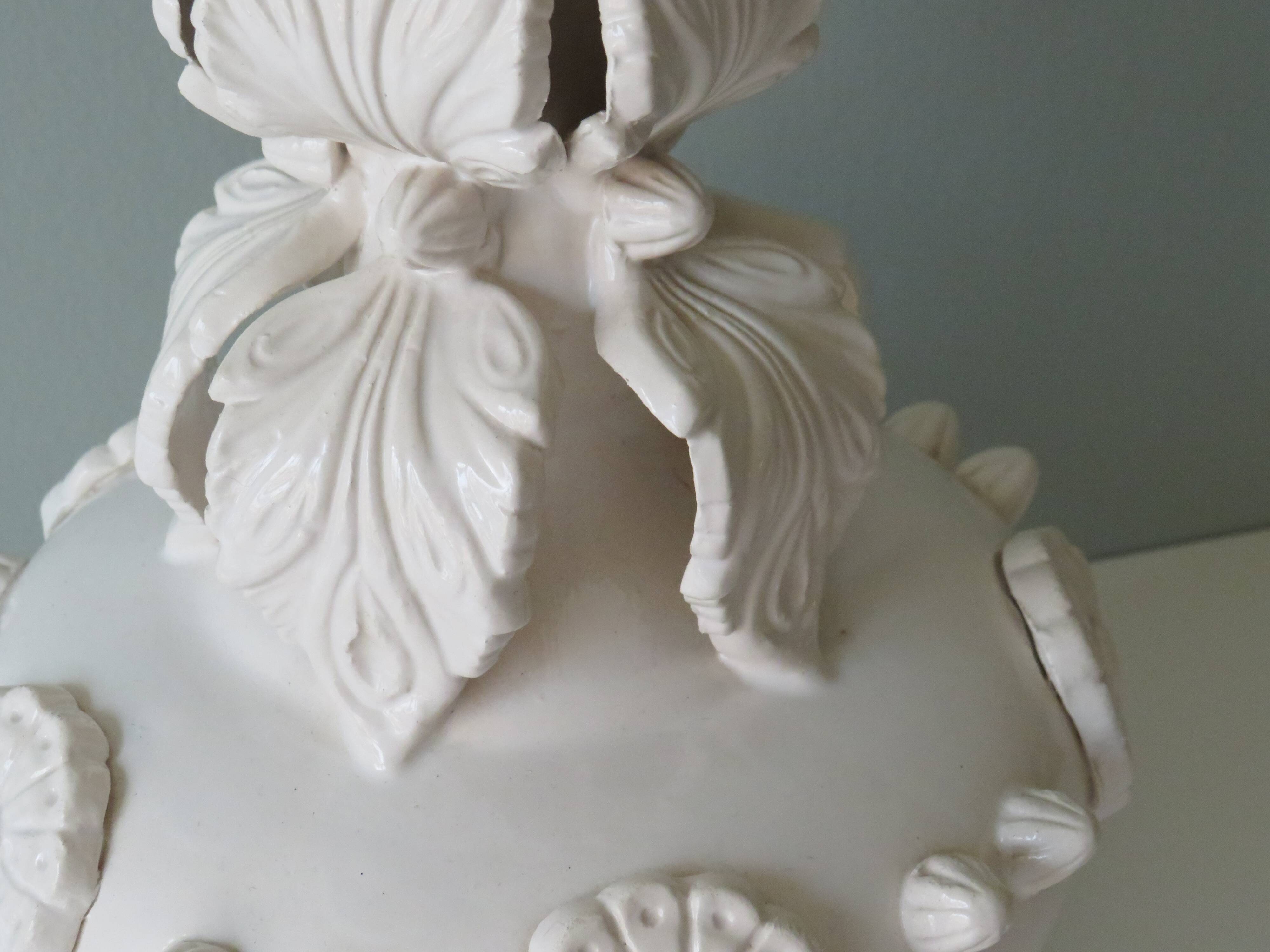 Bondia Manises Spain lamp base from the 1950s-1960s