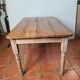 Patinated fir farmhouse table