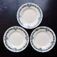 Antique dessert plate, Longchamp ironstone, Denise model.
