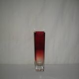 Sommerso murano vase