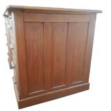 Double-caissons oak desk - 1950