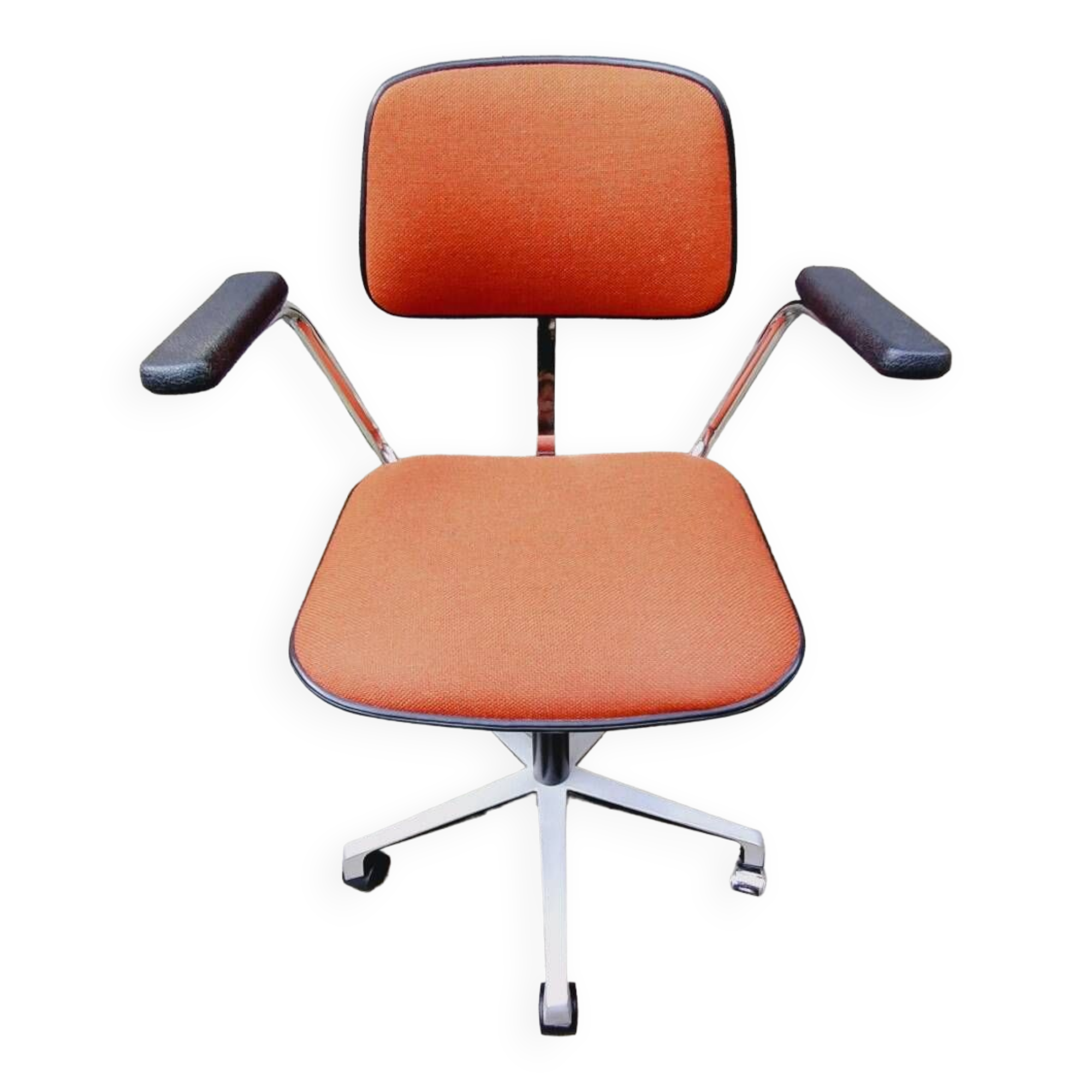 Vintage fabric office chair by Hag Oslo Norway